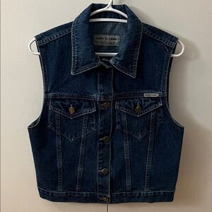 Simon Chang Dark Blue Denim Apparel